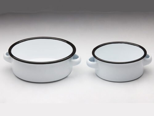 Set de 2 cazuelas esmaltadas